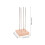 Compacte Macrame Knop Tool Beige Met Metaal Voor 2