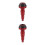 2St Motorfiets Bescherming Frameslider Kit Rood Aluminium Anti-Crash 10