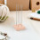Compacte Macrame Knop Tool Beige Met Metaal Voor 5