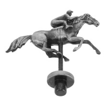 5St Metalen Figuren Voor Bordspel Racing Spelvervanging Zwart