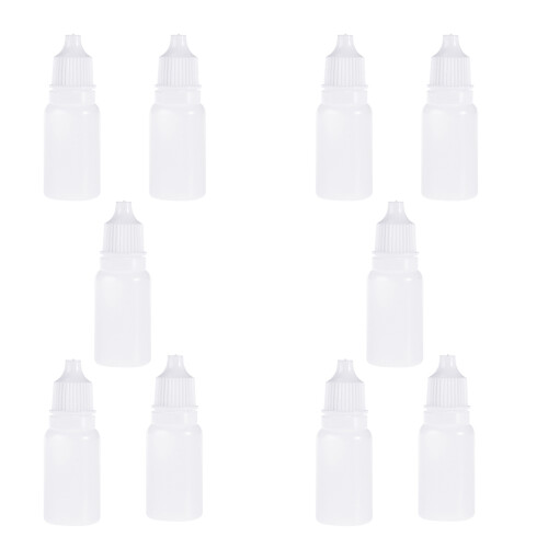 30Pièces Flacons Dosage Souples 10Ml Pour Oculaires 1