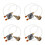 4St Compacte Gasfles Adapter PU Voor Camping En 7