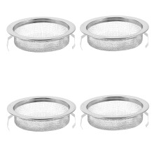 16St Moxibustie Mesh Filters Van Rvs - Wasbare Stofvanger Voor Jar Set