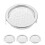 16Pcs Durable Stainless Steel Mesh Filter for Moxibustion Jar Silver 2