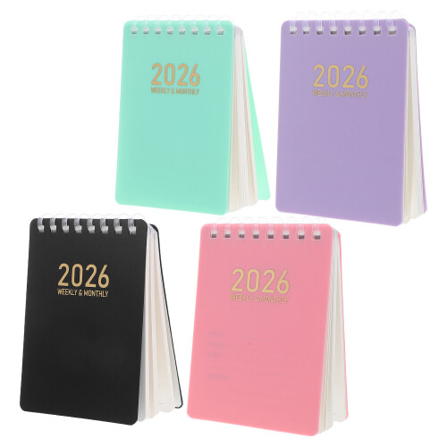 5St Planner Notebook Pocket Jaaragenda Diverse Kleuren 1