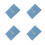 4St Multifunctionele PU Lederen Planner Met Maandindex En Notities 5
