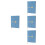 4St Multifunctionele PU Lederen Planner Met Maandindex En Notities 7