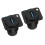 10Pcs Industrial USB Panel Mount Bulkhead Connector Waterproof Black 3