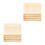 100St Beige Kleur Scratch Stylus Sticks Voor Kinderkunst 6