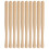 10Pièces Bâtons Percussion Bois Solides Pour École Et Usage Domestique 1