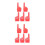 10St Duurzame Foam Cheer Vingers Voor Multi Kleur 9