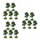 15St Groene Plastic Mini Voor Model Landschap En Treinsets 3