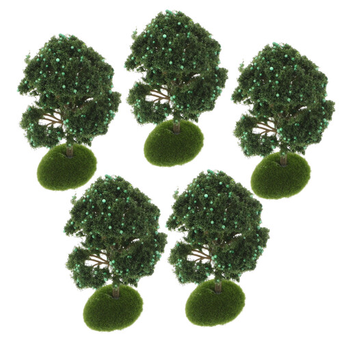 15St Groene Plastic Mini Voor Model Landschap En Treinsets 1