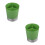 2Pièces Support Pailles Cuillères Vert 3 Compartiments Pour Maison 7