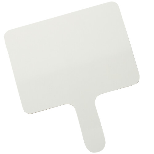 6Pièces Tableaux Blancs Portables Double Face En Mélamine Pour Élèves