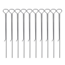 10Pièces Support De En Acier Inoxydable Argenté Pour Bougies DIY
