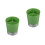 2Pièces Support Pailles Cuillères Vert 3 Compartiments Pour Maison 6