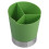 2Pièces Support Pailles Cuillères Vert 3 Compartiments Pour Maison 2