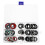 3Ensembles Kit Joints Compresseur Auto Argent Nbr+alliage Zinc 2