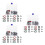 3Ensembles Kit Joints Compresseur Auto Argent Nbr+alliage Zinc 4