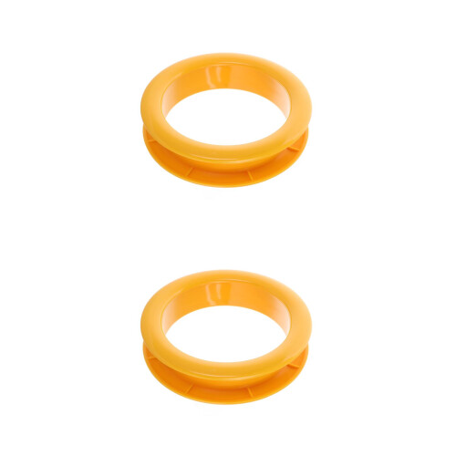 2Pièces Accessoires Lit Portable ABS Orange Facile 2