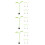 15St Groene Spruit Auto Ornament Plastic Voor Dashboard En 7