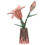 4Ensembles Jeu Puzzle Bois 3D Artisanal Pot Lily DIY 3