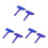 6St Rubber Houtnerf Roller Set Voor Schilderen En DIY 6