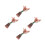 4Ensembles Jeu Puzzle Bois 3D Artisanal Pot Lily DIY 7