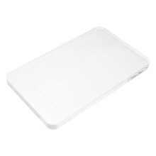 2Pièces Bloc Transparent En Outil Tampon Durable Stable
