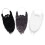 12Pièces Barbes Fausses Multicolores Pour Soirée Et Cosplay 3