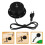 2Pièces Rotation Lente Noir En Fer Pour Décoration Événements 10