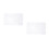 2Pièces Bloc Transparent En Outil Tampon Durable Stable 7