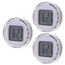 6Pièces Auto Mini Blanches ABS Étanches Pour Stick-on