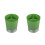 2Pièces Support Pailles Cuillères Vert 3 Compartiments Pour Maison 8