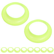 200Pièces Anneaux Extincteurs Lumineux Plastique Vert Pour