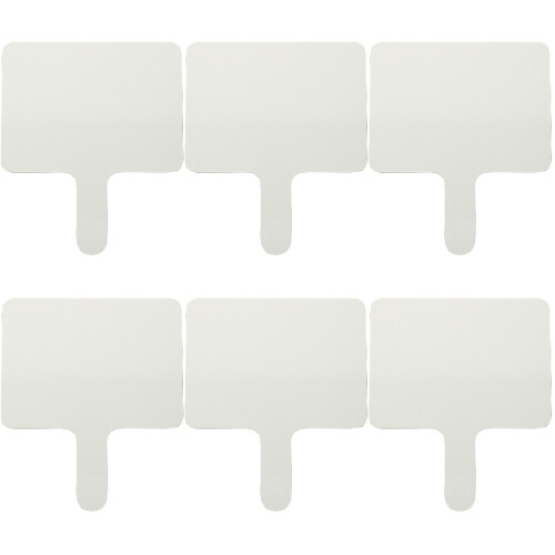 6Pièces Tableaux Blancs Portables Double Face En Mélamine Pour Élèves 2