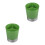 2Pièces Support Pailles Cuillères Vert 3 Compartiments Pour Maison 4