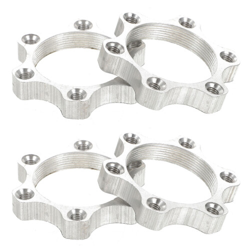 20Pièces Flasque Base Velo Aluminium Argenté