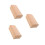 3Pièces Accessoires De Ponçage Beige Bois Pour Luthier Guitare Précis 4