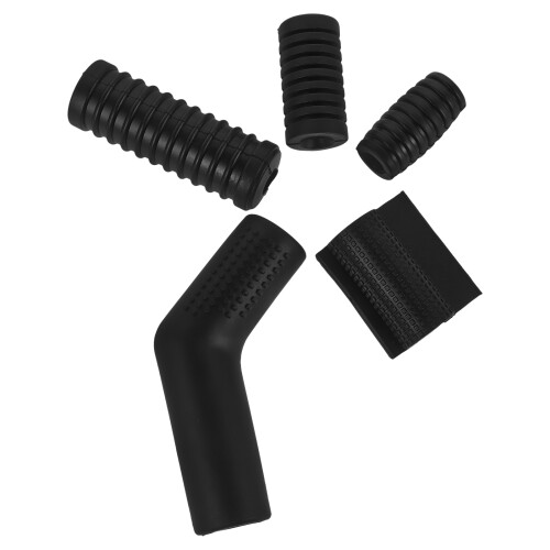 10Pièces Couvre Levier De Silicone Noir Pour Tout 1