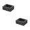 2Pièces Moule Graphite Résistant Pour Fonte Or Argent 7