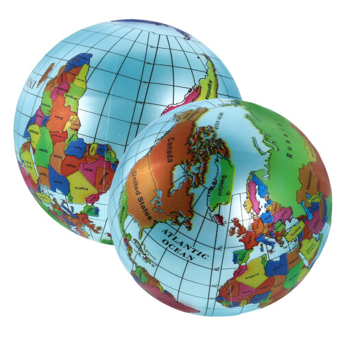 10Pièces Globe Terre Gonflable Pour Enfants Jouet Éducatif