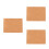 3Pcs Durable Wood Handle Rubber Stamps Material Khaki for Carving 4