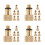 24Pièces Adaptateurs Anglaise Cuivre Accessoires 2