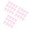 36Pièces Marqueurs Bouteille Rose Pour 6