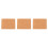 3Pcs Durable Wood Handle Rubber Stamps Material Khaki for Carving 5