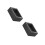 2Pièces Moule Graphite Résistant Pour Fonte Or Argent 9