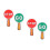 4Pièces Signal Stop Double-Face Portable Plastique Pour Classe 3