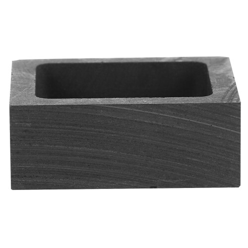 2Pièces Moule Graphite Résistant Pour Fonte Or Argent 1